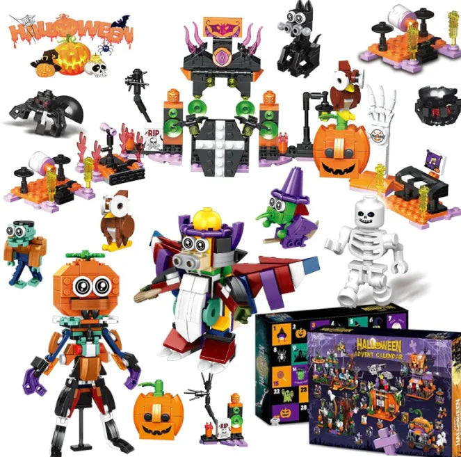Monster Mini Halloween Advent Calendar Brick Set
