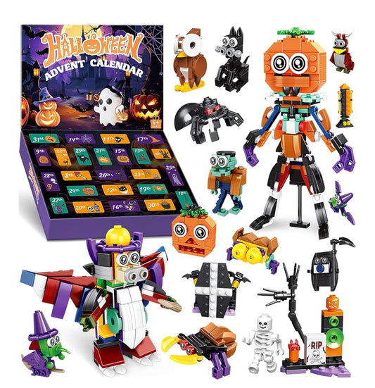 Monster Mini Halloween Advent Calendar Brick Set