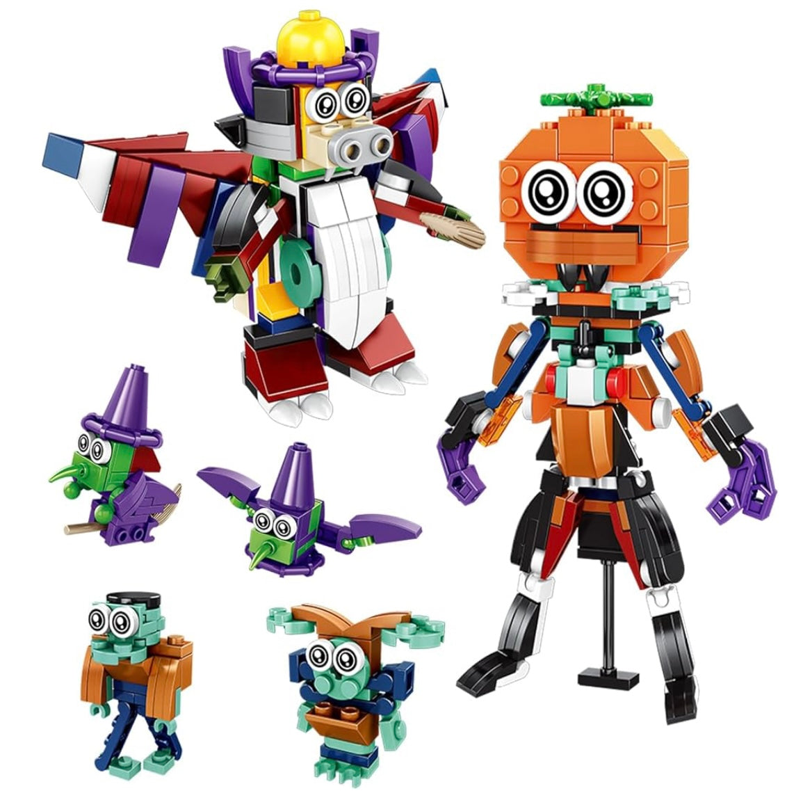 Monster Mini Halloween Advent Calendar Brick Set